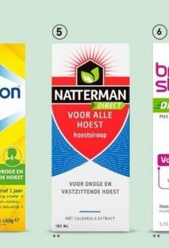 Etos Natterman voor alle hoest 180 ml aanbieding