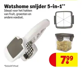 Kruidvat Watshome snijder 5-in-1 aanbieding