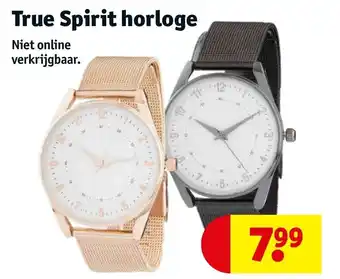 Kruidvat True spirit horloge aanbieding