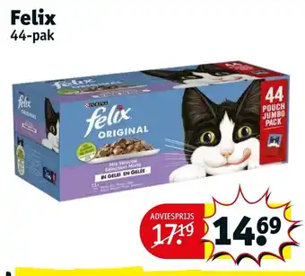 Kruidvat Felix 44-pak aanbieding