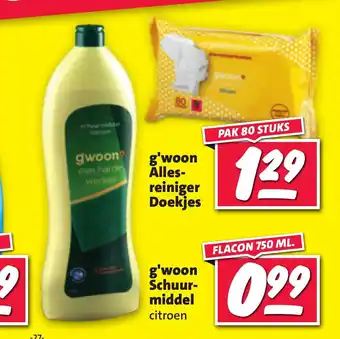 Nettorama G'woon Schuurmiddel 750 ml aanbieding