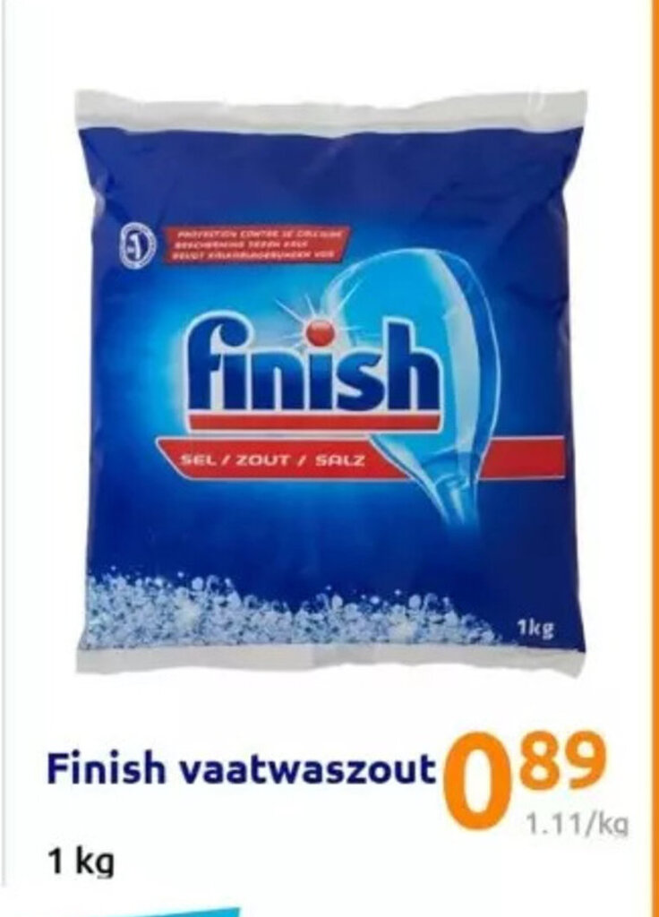 Action Finish vaatwaszout 1KG aanbieding