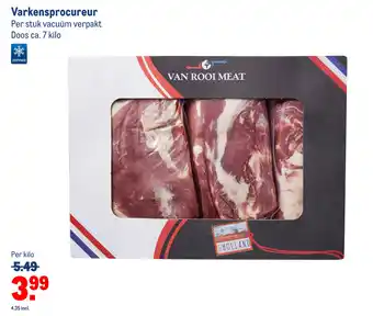 Makro Varkensprocureur 7 kilo aanbieding