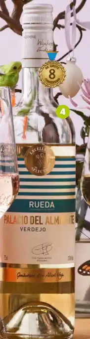 Albert Heijn Ah excellent selectie rueda verdejo palacio del almirante, 75 cl aanbieding