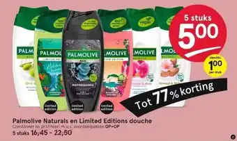 Etos Palmolive naturals en limited editions douche combineer en profiteer! m.u.v. voordeelpakken op=op aanbieding