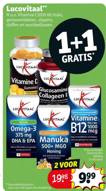 Kruidvat Lucovitaal** aanbieding