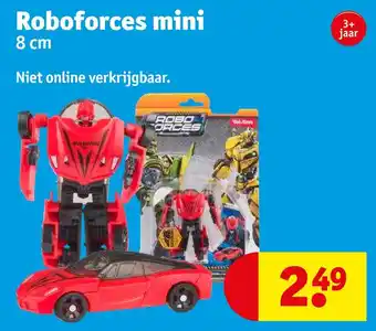 Kruidvat Roboforces mini aanbieding