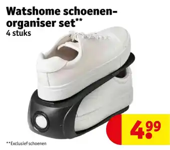 Watshome schoenen organiser set aanbieding bij Kruidvat