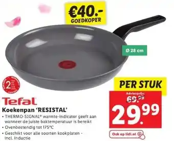 Lidl Tefal aanbieding