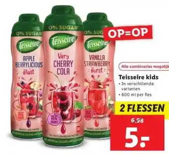 Lidl Teisseire kids aanbieding