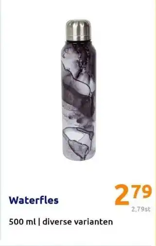 Action Waterfles aanbieding