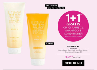 ICI Paris XL Ici paris xl haircare aanbieding