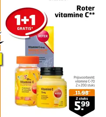 Trekpleister Roter vitamine c** aanbieding