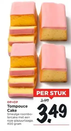 Vomar Voordeelmarkt Tompouce cake aanbieding