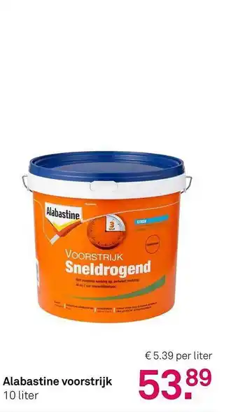 Karwei Alabastine voorstrijk aanbieding