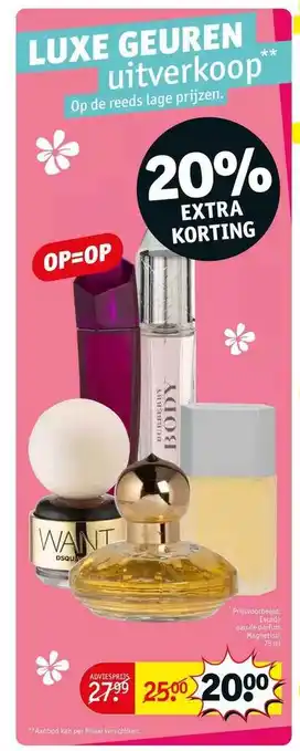 Kruidvat Escala eau de parfum magnetism aanbieding