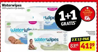 Kruidvat Waterwipes aanbieding