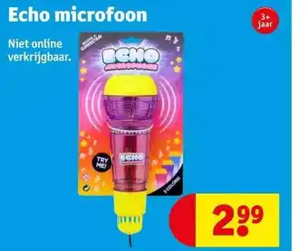 Kruidvat Echo microfoon aanbieding