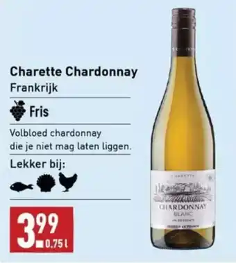 ALDI Charette chardonnay 0.75L aanbieding