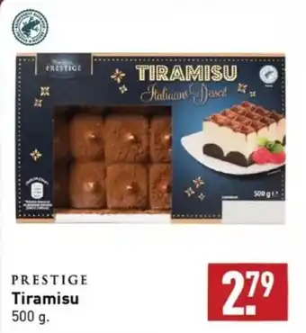 ALDI Prestige tiramisu 500G aanbieding