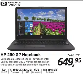 It's Amazing HP 250 G7 Notebook aanbieding