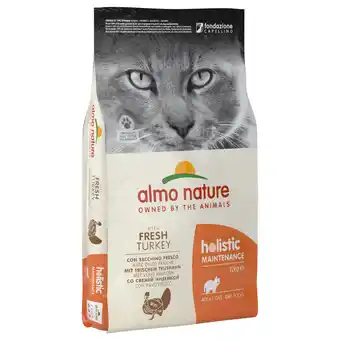 Zooplus 2x12kg holistic adult: kalkoen & rijst almo nature holistic kattenvoer aanbieding