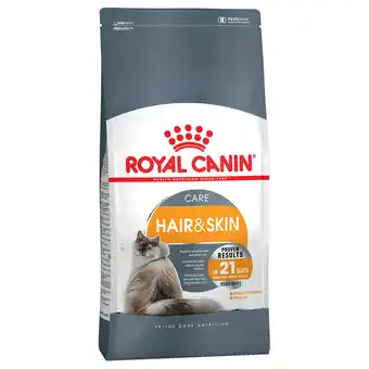 Zooplus 2kg hair & skin care royal canin kattenvoer aanbieding