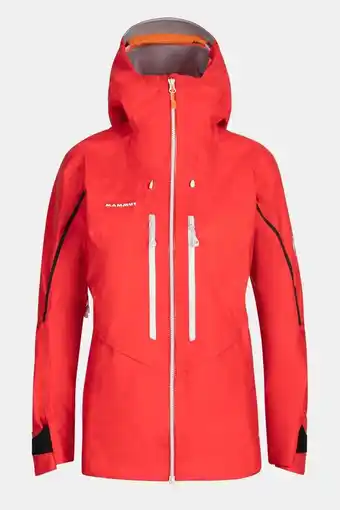 Bever Mammut nordwand advanced hs hooded dames jas rood aanbieding