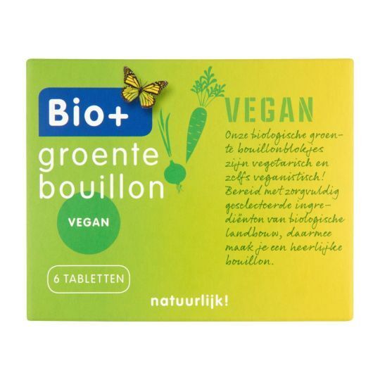Bio+ groente bouillonblokjes aanbieding bij Coop
