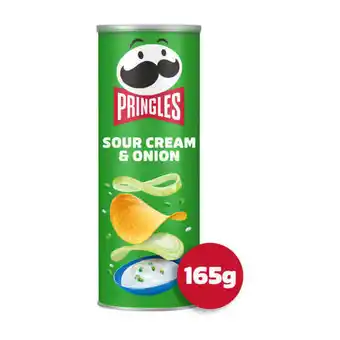 Coop Pringles sour cream & onion chips aanbieding