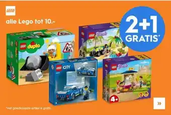 Blokker Alle lego aanbieding