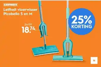 Blokker Leifheit vloerwisser picobello s en m aanbieding