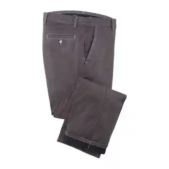 EUROtops Thermi. katoenen broek,bruin aanbieding