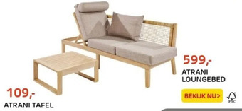 Praxis Atrani tafel aanbieding