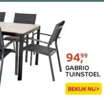 Praxis Gabrio tuinstoel aanbieding