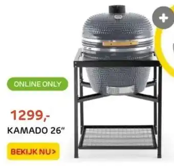 Praxis Kamado 26" aanbieding