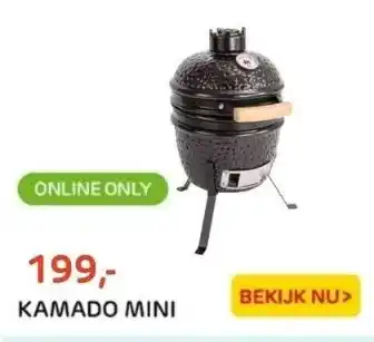 Praxis Kamado mini aanbieding