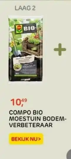 Praxis Compo bio moestuin bodem verbeteraar aanbieding