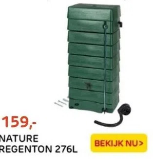 Praxis Nature regenton 276l aanbieding