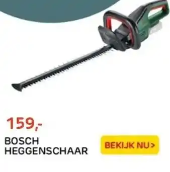 Praxis Bosch heggenschaar aanbieding