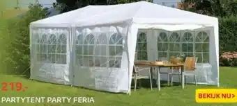 Praxis Partytent party feria aanbieding