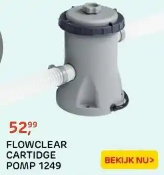 Praxis Flowclear cartidge pomp 1249 aanbieding