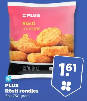 PLUS Plus rösti rondjes aanbieding