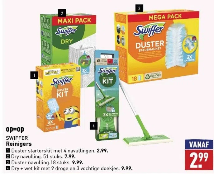 Swiffer aanbieding bij ALDI