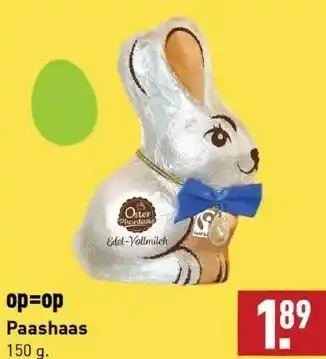 ALDI Paashaas aanbieding