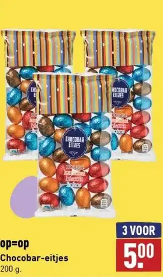 ALDI Chocobar-eitjes aanbieding