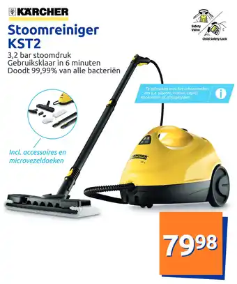 Action Stoomreiniger KST2 aanbieding