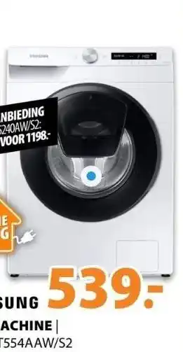 Expert Samsung wasmachine aanbieding