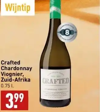 ALDI Crafted chardonnay viognier, zuid-afrika aanbieding