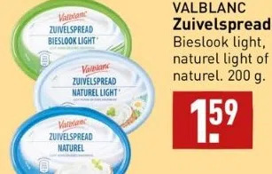 ALDI Valblanc zuivelspread aanbieding